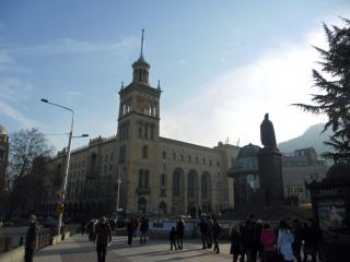 обои для рабочего стола: Пейзаж города тбилиси