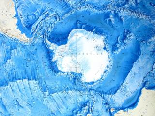 обои Карта Антарктики фото