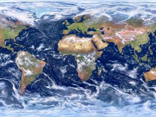 обои Метероологическая карта Земли фото