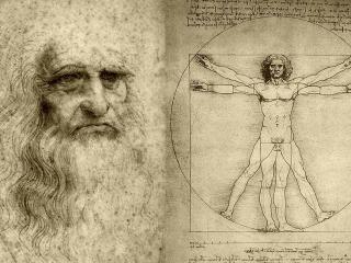 обои Рисунок Леонардо Да Винчи фото