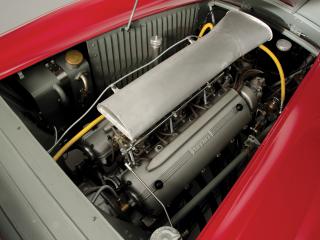 обои для рабочего стола: Ferrari 166 Inter Spyder Corsa 1948 мотор