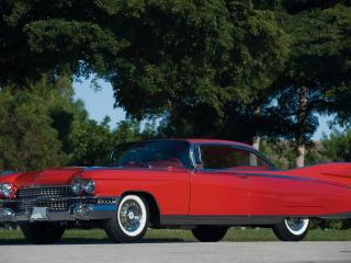 обои Cadillac Eldorado красного цвета фото