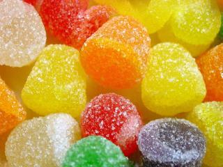 обои Разноцветные сладости в сахаре фото