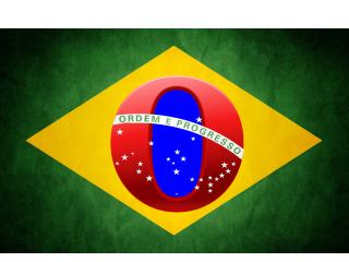 обои Opera флаг бразилии фото