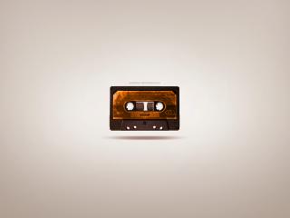 обои для рабочего стола: Старая аудиокасета