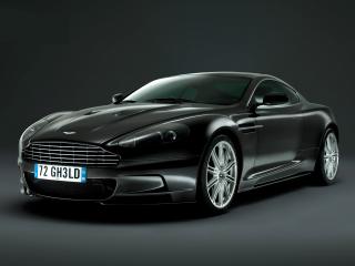 обои для рабочего стола: Aston Martin DBS 007 Quantum of Solace 2008 перед