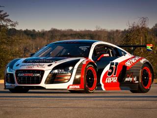 обои Audi R8 Grand-Am Daytona 24 Hours 2012 скорость фото