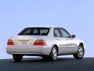 обои Acura 3.5RL (KA9) 1999 белая фото