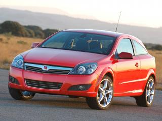 обои для рабочего стола: Saturn Astra 3-door 2007 перед