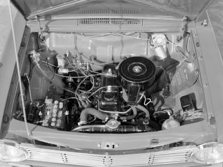обои Datsun Sunny 2-door Sedan (B10) 1966 мотор фото