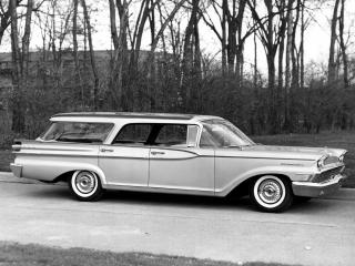 обои Mercury Commuter Country Cruiser 1959 бок фото