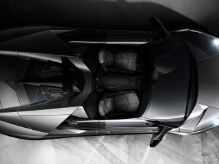 обои Lamborghini Reventon Roadster сверху фото