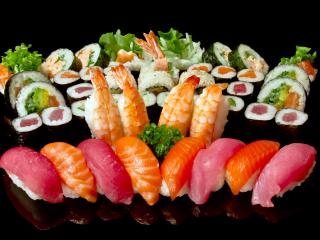 обои Японские блюда,  суши и роллы фото