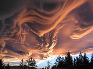 обои Облака Асператус,   Новая Зеландия фото
